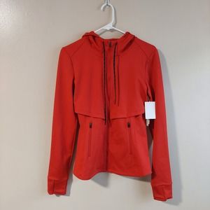 Zella Red Zip Up Jacket Women's S NWT